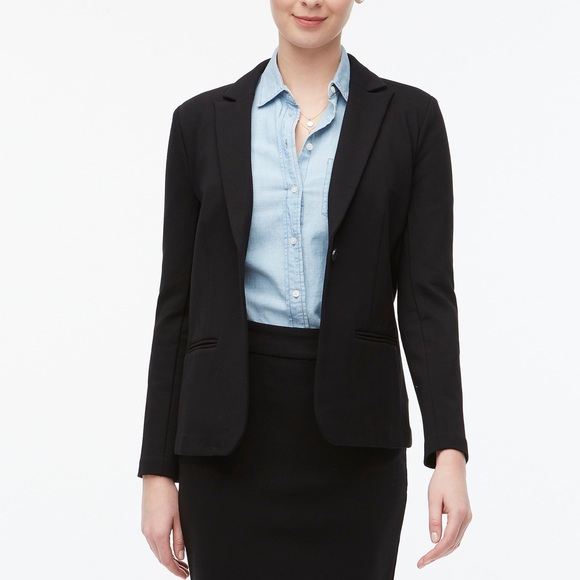 J. Crew Factory Lightweight Wool Skirt Suit - Picture 1 of 6